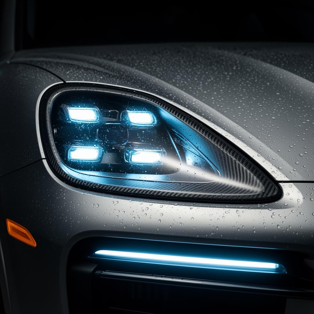 Matrix-LED Scheinwerfer Detail